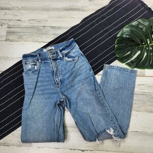 Abercrombie & Fitch The 90's Straight Leg Ultra High Rise Jeans Size 26/2 Short